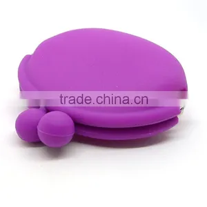 Customized Design Eco-friendly Silicone Mini Wallet With Zipper thumbnail-5