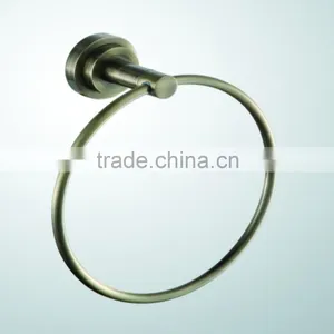 Bronze Stainless Steel Bathroom Teeth Brush Double Wall Mounted Cup Holder 72605B thumbnail-2