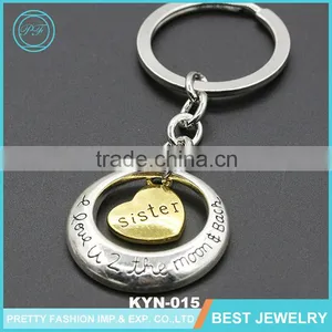 Vintage Bulk Cross Shape Key Chain Lanyard Leather Wholesale Key Ring thumbnail-3