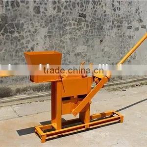 Manual Simple Compressed Hand Power Earth Blocks Machinery FL1-40 thumbnail-2