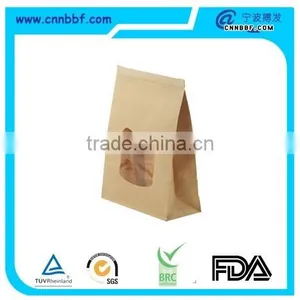 High Quality Kraft Paper Bag With Clear Window Quality Choice thumbnail-1