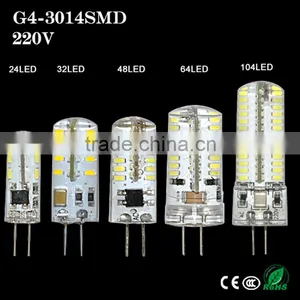3W 4W 5W 6W 7W 8W 9W Silicone Body E14 G4 G9 LED Lamp DC12V AC220V AC110V Crystal Chandelier SMD3014 Led Light Replace Halogen thumbnail-2