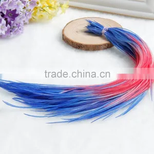 New Arrival Beautiful Ombre Real Hair Feather Extension thumbnail-5
