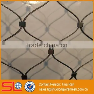 2mm Rope Wire Ferruled Stainless Steel Rope Mesh Net thumbnail-1