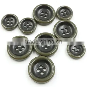 Sedex Audited Factory 2 Pillar Imitation Corozo 4 Holes Fire Proof Urea Button, Urea Button for Suit thumbnail-4