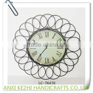 LC-89316 Metal Frame Royal Digital Office Wall Clock Home Wall Clock thumbnail-4