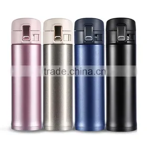 Best Seller Matte Finish Double Locked Lid Stainless Steel Drinkware Hot Water Bottle thumbnail-1