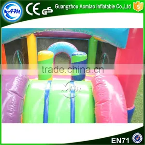 Used Commercial Bounce Houses for Sale Inflatables Slide Bouncy Caterpillar Bounce House for Kids thumbnail-2