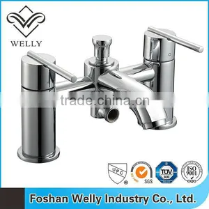 2015 Best Selling Bathtub Faucet Tap With Dual Handle thumbnail-1