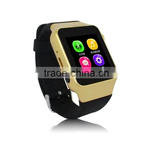 Smart Watch GSM Mobile Phone 850/900/1800/1900MHz Bluetooth Cell Phone Passometer Monitor Camera for Android Phone 1.3MP Camera thumbnail-5
