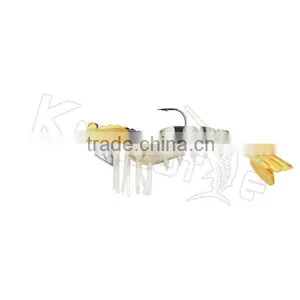 CHS007 2016 New Design Mould Soft Shrimp Fishing Lure Power Prawn Bait thumbnail-1