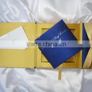 Blue Silk Invitation Box thumbnail-2