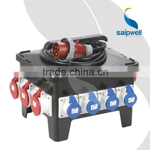 SAIP/SAIPWELL New Plastic Waterproof Combination Power Mobile Socket Box thumbnail-1