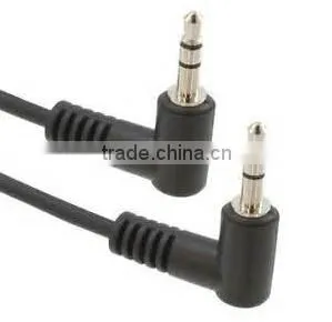 Gold Plated 3.5mm to 2.5mm Trrs l Shaped Audio Cable thumbnail-1