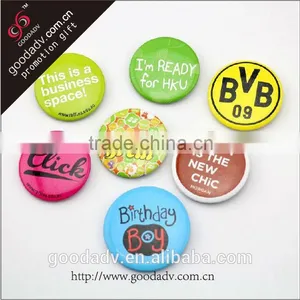 Famous Brand Top Quality Badge Cartoon Design 25 mm Tin Badge for Kids thumbnail-2