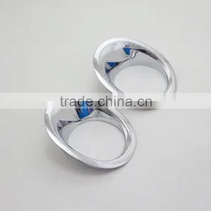 ABS Chrome Auto Accessories Front Fog Light Lamp Cover For BMW X1 2016 thumbnail-1