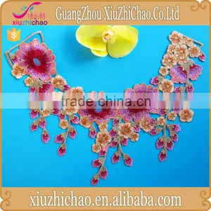 HG0323 Factory Supply Water Soluble Collar Lace Clothing Accessories Neckline thumbnail-1