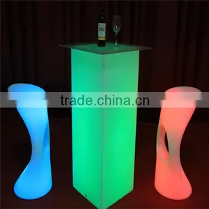 Bar Table and Chair Lighting Led Led Furniture Led Table Led Chairs thumbnail-6