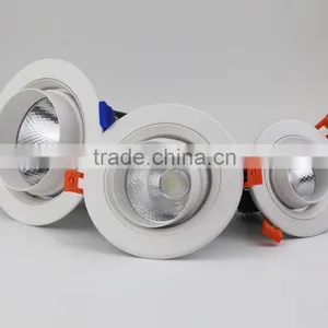 360 Degrees Rotatable Light Guide Post 15/24 Degrees Reflector Round Ceiling Light 10w 20w 30w 40w thumbnail-2