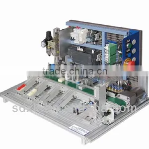 Mechatronics Lab Didactic Equipment, Material Sorting Training Model, Production Line Trainer thumbnail-1