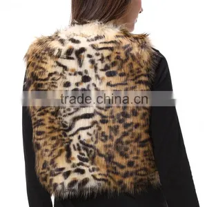 High Quality Leopard Pattern Women Sleeveless Vest thumbnail-4