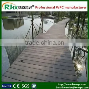 Best Price for Waterproof Outdoor Wood Plastic Composite Deck Flooring Board With Fireproof thumbnail-5