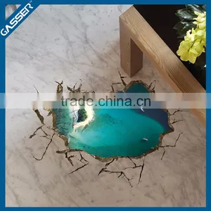2016 New Product Decoration Printing 3d Floor Stickers thumbnail-2