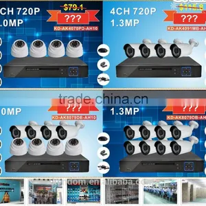 Kendom New Small Size Bullet IP Camera High-end 3 Megapixel Camera CCTV for Outdoor With POE (Power Over Ethernet) thumbnail-4