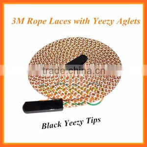 Bestselling New Yeezy Shoelaces Screw Metal Tip Yeezy 3M Rope Laces thumbnail-1