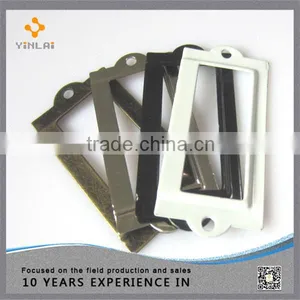 Custom Decorative Metal Label Holder thumbnail-2