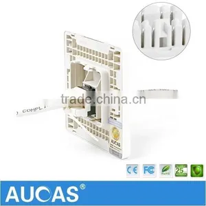 Rj11 Cat5e Wall Jack Locked Anti Dust Cover Keystone Panel thumbnail-6