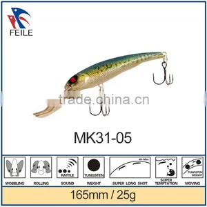 Sea Bass Fishing Lures Minnow Bait thumbnail-1