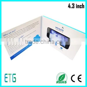 4.3 Inch High Quality Video Brochure Card thumbnail-4