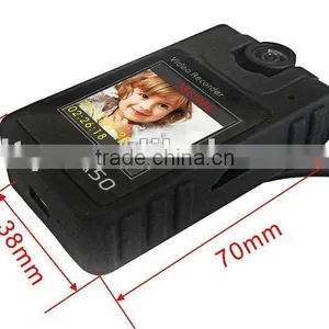 Body Worn Camera Dvr 1 Channel Design With 1.44 Inches LCD Display ,VX50 thumbnail-1