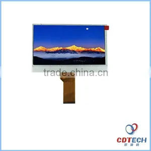 7.0 Inch 800*480 Lcd Panel 4-wire Resistive Touch Rgb Display Tft Custom Size Lcd thumbnail-1