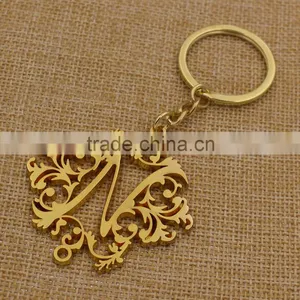 Promotion Gifts Custom Cut Out Metal Keychain thumbnail-3
