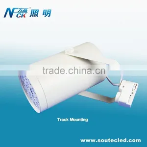 CE RoHS Approved 15W Led Track Spot Light Wholesale Cheap Commercial Led Track Light Aluminum Track Light Housing thumbnail-1
