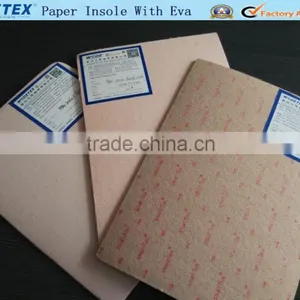 Paper Insole Laminated With EVA Shoe Insole Board of Paper EVA Insole thumbnail-1