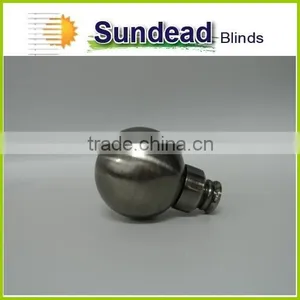 Stainless Steel Curtain Rod Accessories Curtain Wholesale Curtain for Home Decor With Different Curtain Finial Looking thumbnail-2