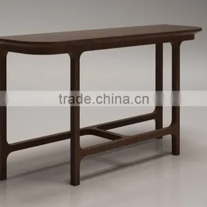 Modern Soild Wood Hall Table (T-87) thumbnail-1