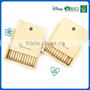 2016 New Arrival 3.5 Inch Color Pencil in Wooden Drawer Box Supplier's Choice thumbnail-1