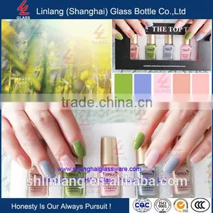 Mini Nail Polish Glass Bottle thumbnail-2