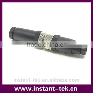 INST High Quality 10pcs AL Alloy 2PIN M12 Connector thumbnail-1