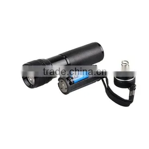 High Brightness MINI UV Flashlight Aluminum Alloy Fluorescence Detection 365NM. 395NM Quality Choice thumbnail-3
