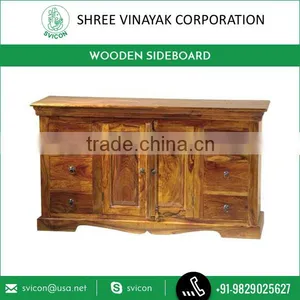 Dining Room Sets Wooden Sideboard With Wood Door From Popular Manufacturer thumbnail-1