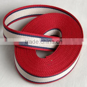 Hangzhou Factory Custom Striped Webbing Tape for Outdoor Packbags thumbnail-3