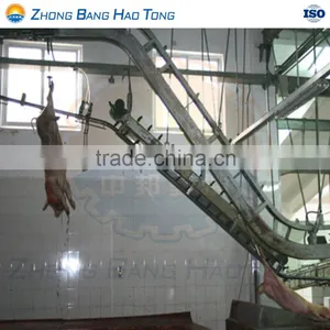 Pig Carcass Transportation Conveyor Machine for Pig Slaughter House thumbnail-1