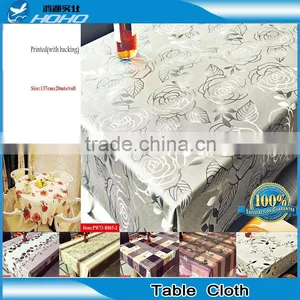 Trade Assurance Manufacturer Direct Supplier Embroidery Design Table Cloth Wedding Table thumbnail-3