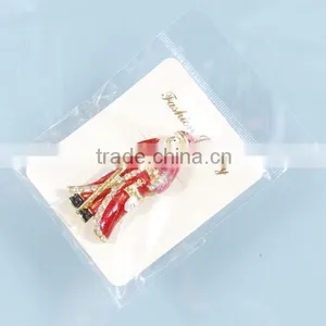 Christmas Snowman Shape Brooch for Evening Party/Xmas Gift thumbnail-4