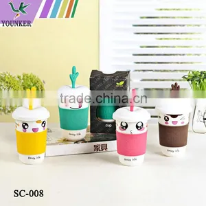 Ceramic Travel Cup With Silicone Cover thumbnail-3
